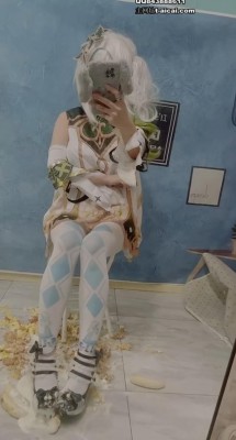 【小薰】COS系列之草神大人搅拌食物 YC-250308-3