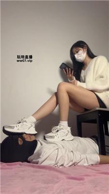 【甜恬】艺校女神-小白鞋白袜踩 bf51456