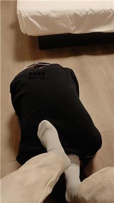 【小林】原味白棉袜气味羞辱踩踏 JS250412-25