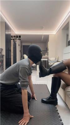 【花姨】长靴黑丝美腿强制虐 bf52971