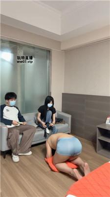 【安徽情侣主】鞭打舔臭脚/混合圣水 JS250510-33