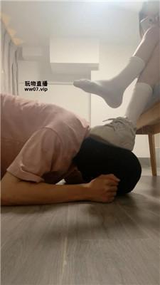 【颂一】学生主-小白鞋白袜虐老师奴 JS250517-33