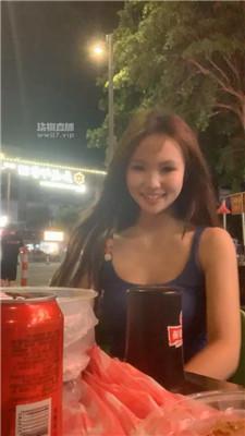 【肥肥】户外边吃宵夜边玩狗 JS250609-6