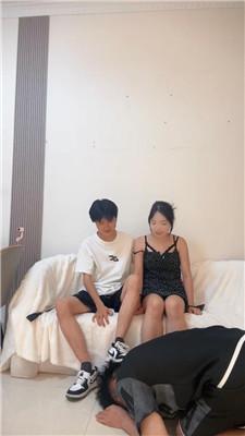 【刘二狗】甘愿做素人情侣主的贱奴 JS250708-34