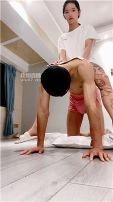 【小渔崽】小白鞋白袜踩-捆绑-骑马 JS250710-27