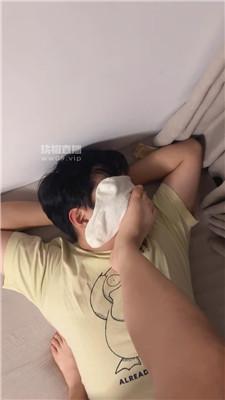 【六花花花】近距离臭脚丫蹂躏狗脸 JS250715-34