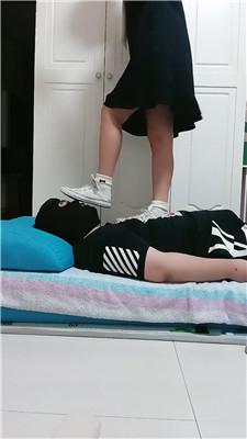 【萌宝儿】帆布鞋白袜全体重踩踏 JS250718-27