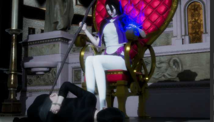 德库战士历险记01（勇士们为了消灭女魔头救出同伴，被魔女们踩在脚下摩擦）YC-251002
