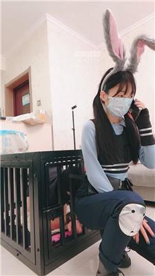 【桃夭大大】马丁靴可爱小主蹂躏狗笼犬 JS251013-2