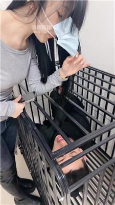 【思思】囚禁狗笼畜生化训练 JS251026-16