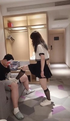 【妖妖】JK萌妹教训小偷 ACYC-3331