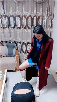 【路西法夫妻主】长靴女神胯下羞辱 JS260329-41